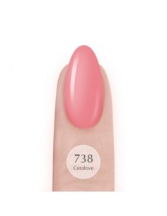 738 Coralove UV LaQ 8ml - 1 - All Gel Polish Colours - SPN Nails -  2