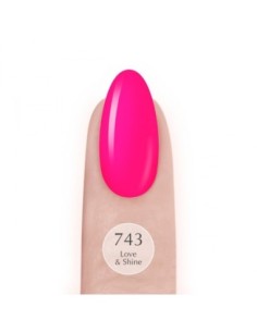 743 Love&Shine UV LaQ 8ml - 1 - All Gel Polish Colours - SPN Nails -  2