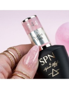 744 VelVet Pink UV LaQ 8ml - 1 - All Gel Polish Colours - SPN Nails -  2
