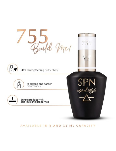 755 Build Me! UV LaQ 8ml - 1 - Tops & Bases 8ml - 