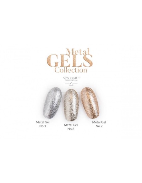 Metal Gel No.1 Silver - 3 - Metal Gels - 