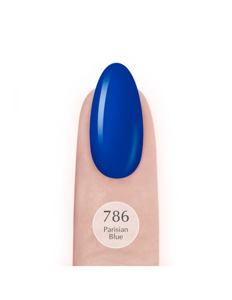 786 Parisian Blue UV LaQ 8ml - 2 - All Gel Polish Colours - SPN Nails - 