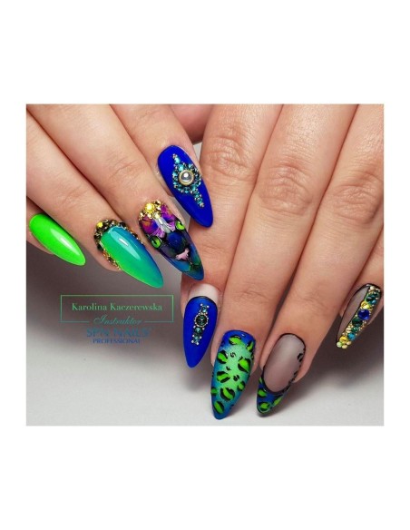 786 Parisian Blue UV LaQ 8ml - 5 - All Gel Polish Colours - SPN Nails - 