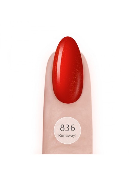836 Runaway! UV LaQ 8ml - 3 - All Gel Polish Colours - SPN Nails -
