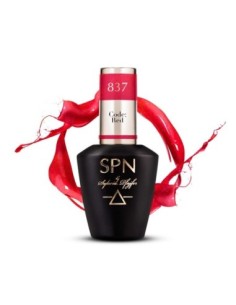 837 Code: Red UV LaQ 8ml - 1 - All Gel Polish Colours - SPN Nails -