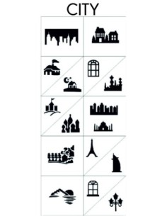 Stencils - City