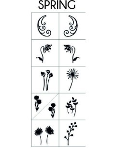 Stencils - Spring