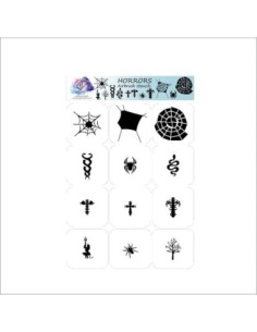 Horrors- Stencil - 1 - Airbrush Stencils -