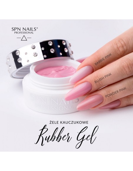 SPN - Barbie Pink Rubber Gel 50g - 2 - Categories - 