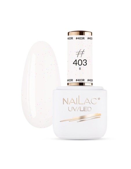 #403R Rubber nail polish NaiLac 7ml - 1 - All Gel Polish Colours - NaiLac - 