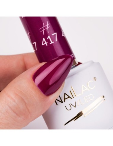 #417 Hybrid polish NaiLac 7ml - 2 - Categories -