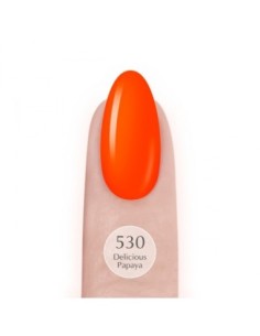 530 Delicious Papaya UV LaQ 8ml - 1 - SPN Nails- Products -  2