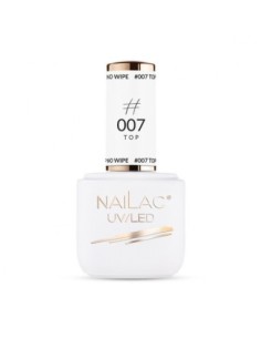 #007 Hybrid Top Coat - No Wipe NaiLac 7ml - 1 - Categories -  2