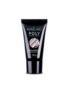 Poly Acryl & Gel - Glamour Cover Peachy NaiLac - 1 - PolyGel NaiLac -