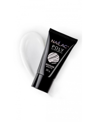 Poly Acryl & Gel - Sugar White NaiLac - 2 - Categories - 