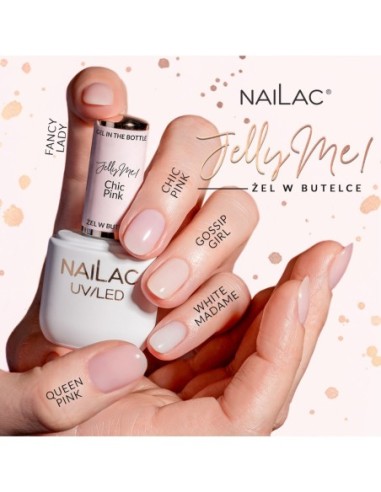 Gel in the bottle JellyMe! Queen Pink NaiLac 7 ml - 3 - Categories - 