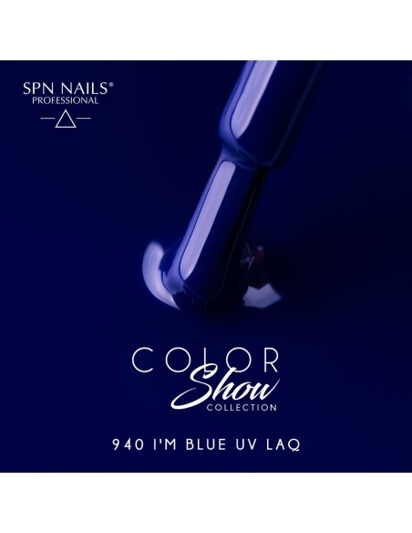 940 I'm Blue UV LaQ 8ml - 5 - Collections SPN Nails -  940 I'm Blue UV LaQ 8ml - 5 - Collections SPN Nails -