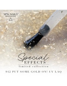 942 Put Some Gold On! UV LaQ 8ml - 1 - SPN Nails- Products -  2