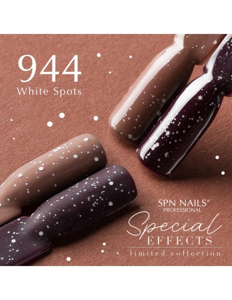 944 White Spots UV LaQ 8ml - 5 - SPN Nails- Products - 