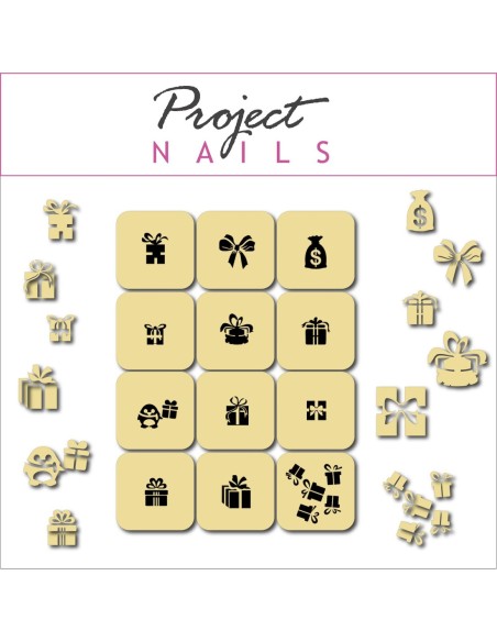 Christmas Gifts - Stencil - 1 - Categories -