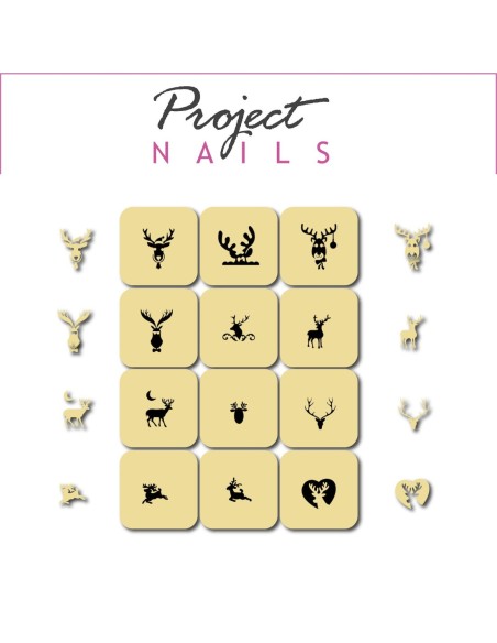 Deer 01 - Stencil - 1 - Categories -