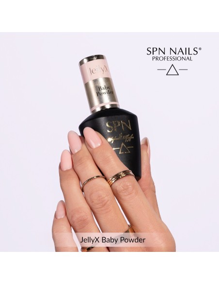 SPN Nails - Gel in a bottle JellyX Baby Powder 8 ml - 3 - JellyX - Gel in the bottle - 