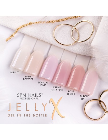 SPN Nails - Gel in a bottle JellyX Bubble Bath 8 ml - 6 - JellyX - Gel in the bottle - 