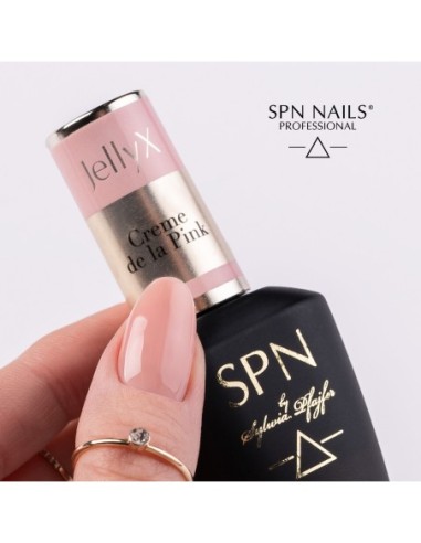 SPN Nails - Gel in a bottle JellyX Creme de la Pink 8 ml - 2 - JellyX - Gel in the bottle - 