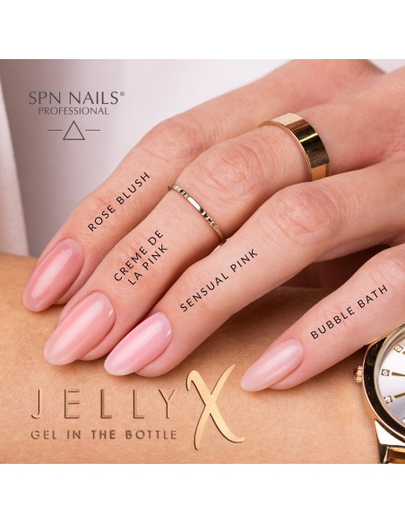 SPN Nails - Gel in a bottle JellyX Creme de la Pink 8 ml - 5 - JellyX - Gel in the bottle - 
