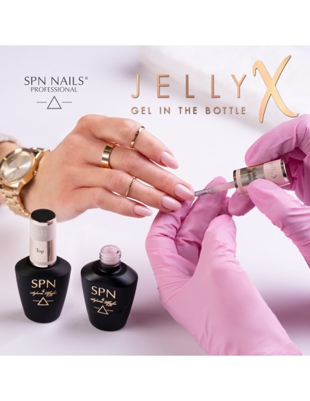 SPN Nails - Gel in a bottle JellyX Creme de la Pink 8 ml - 6 - JellyX - Gel in the bottle - 