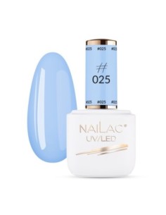 #025 Hybrid polish NaiLac 7ml - 1 - All Gel Polish Colours - NaiLac -