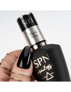 503 Black Tulip UV LaQ 8ml - 1 - SPN Nails- Products -  2