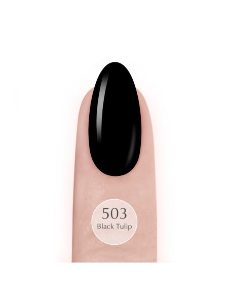 503 Black Tulip UV LaQ 8ml - 3 - SPN Nails- Products - 
