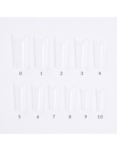 SPN Nails - SQUARE curve C forms 504 pcs. - 1 - Accessories -  2