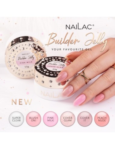Builder Jelly Peach Nude NaiLac 15g - 4 - Categories - 