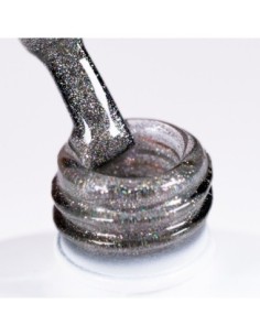 Hybrid top coat Laser Holo Top Rose Gold NaiLac 7ml - 1 - Categories -  2