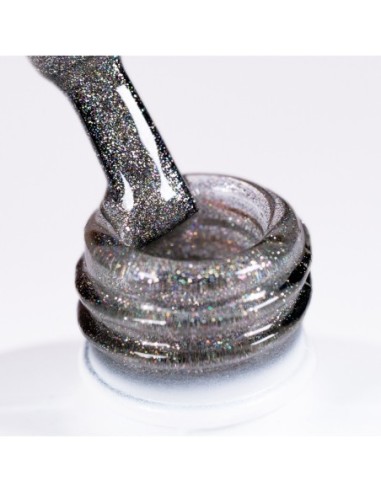 Hybrid top coat Laser Holo Top Rose Gold NaiLac 7ml - 2 - Categories - 