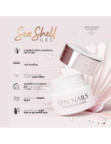 SeaShell Gel Pearl 5g - 2 - Categories - 
