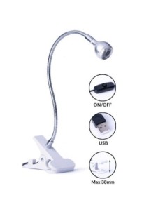 UV LED desk lamp 5W Silver - 1 - Categories -  2