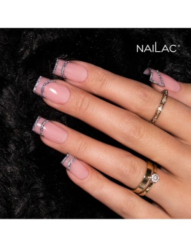 Hybrid top coat Flash Silver Top 7ml NaiLac - 7 - Categories -