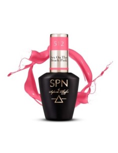 512 Sex On The Beach Pink UV LaQ 8ml - 1 - All Gel Polish Colours - SPN Nails -