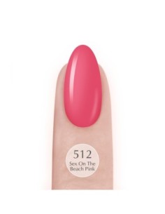 512 Sex On The Beach Pink UV LaQ 8ml - 1 - All Gel Polish Colours - SPN Nails -  2