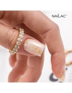 Glammy Rubber Base Milk&Gold NaiLac 7ml - 1 - Glammy Rubber Bases -  2