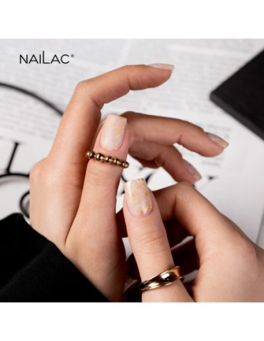 Glammy Rubber Base Milk&Gold NaiLac 7ml - 4 - Glammy Rubber Bases - 