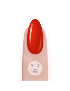 514 Lady in Red UV LaQ 8ml - 1 - All Gel Polish Colours - SPN Nails -  2
