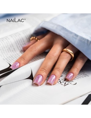 Glammy Rubber Base Purple NaiLac 7ml - 5 - Glammy Rubber Bases -