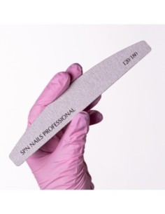 Slim File Halfmoon 120/180 individually packed- SPN Nails - 1 - Categories -  2