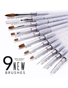 Brush #8 Oval & Spatula Professional PRO French - 1 - Categories -  2