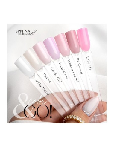 Rubber Base COLOR & GO! What a Peach! 10ml - 7 - Rubber Base COLOR & GO! - 