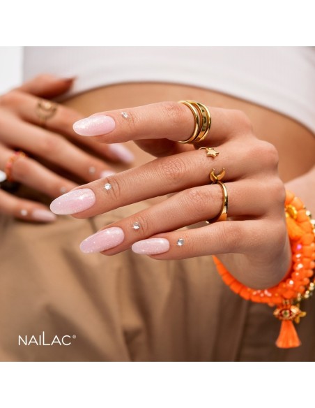 Rubber Base Glow Orange NaiLac 7ml - 6 - Glow Rubber Bases - 